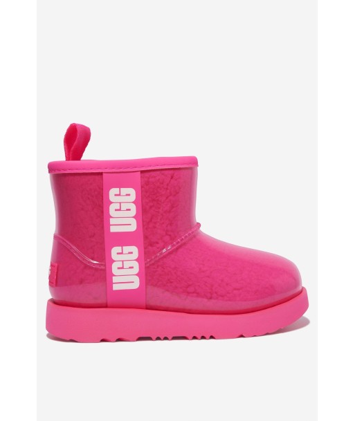 UGG Girls Waterproof Classic Clear Mini II Boots en stock