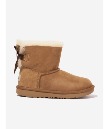 UGG Girls Mini Bailey Bow II Boots in Brown à prix réduit toute l'année