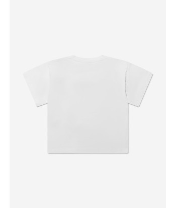 MM6 Maison Margiela Kids Logo Print T-Shirt Fin de série