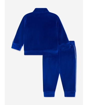 Moncler Enfant Baby Boys Velour Logo Tracksuit shop