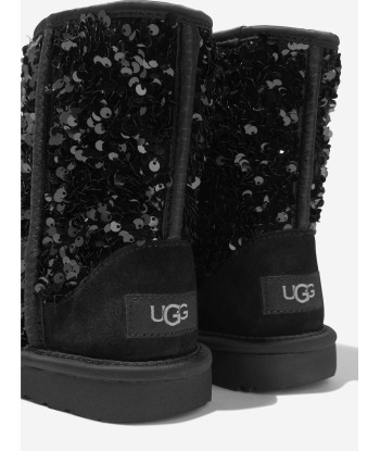 UGG Girls Classic Short Chunky Sequin Boots livraison gratuite