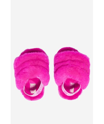 UGG Baby Girls Fluff Yeah Slides And Blanket Gift Set de l' environnement