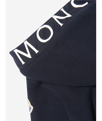 Moncler Enfant Baby Hooded Logo Onesie Toutes les collections ici