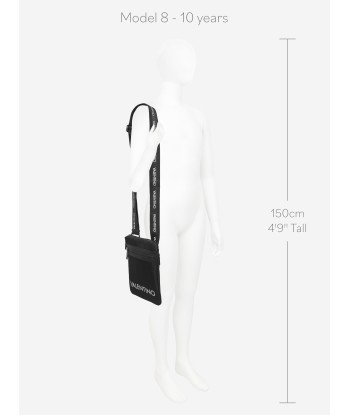 Valentino Girls Kylo Crossbody Bag in Black (W:20.5cm) le des métaux précieux