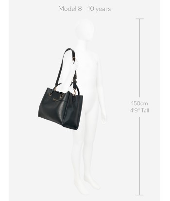 Valentino Girls Alexia Shopping Bag in Black (W:35cm) en ligne des produits 