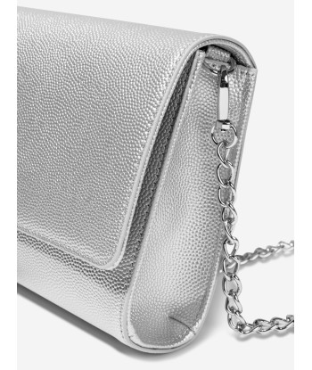 Valentino Girls Divina Pochette Bag in Silver destockage