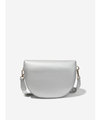 Valentino Girls Bigs Pattina Satchel Bag in Silver soldes