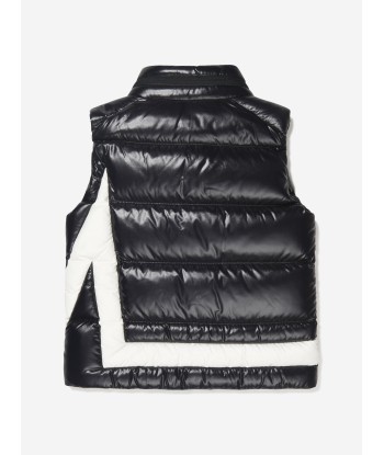 Moncler Enfant Boys Down Padded Kevoser Gilet la livraison gratuite