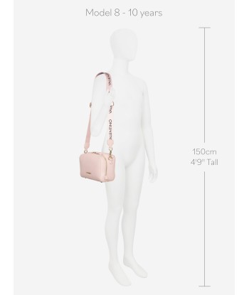 Valentino Girls Pattie Haversack Bag in Pink français