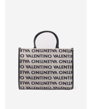 Valentino Girls August Tote Bag in Black le des métaux précieux