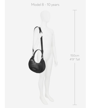 Valentino Girls Coconut Hobo Bag in Black solde