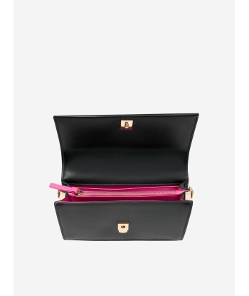 Valentino Girls Sand Satchel Bag in Black le des métaux précieux