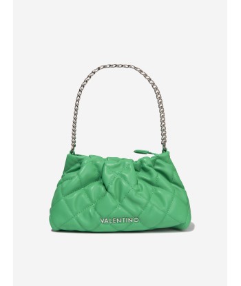 Valentino Girls Recycled Ocarina Pochette Bag in Green la chaussure