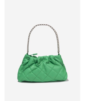 Valentino Girls Recycled Ocarina Pochette Bag in Green la chaussure