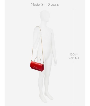 Valentino Girls Sand Satchel Bag in Red livraison et retour toujours gratuits