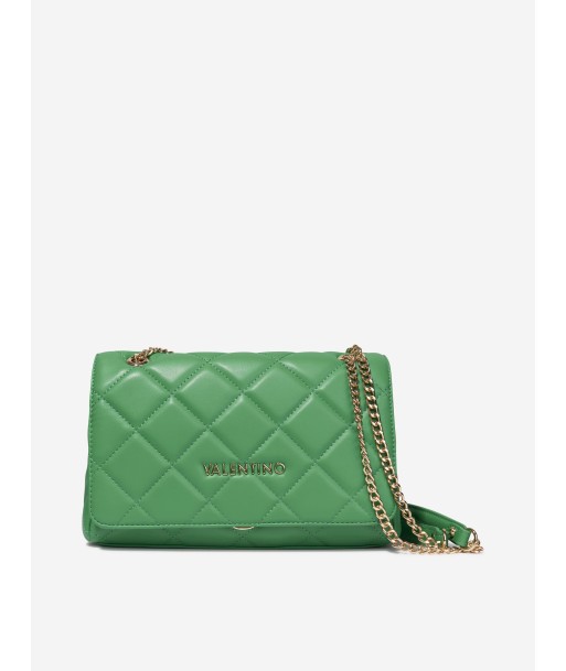 Valentino Girls Ocarina Flap Bag in Green prix