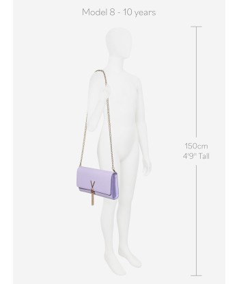 Valentino Girls Divina Pochette in Lilac le des métaux précieux