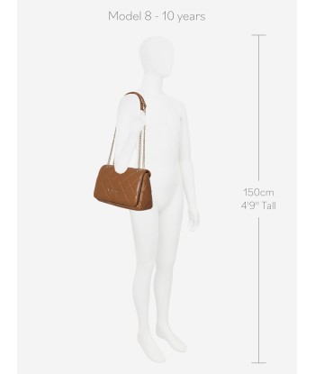 Valentino Girls Ocarina Flap Bag in Brown s'inspire de l'anatomie humaine