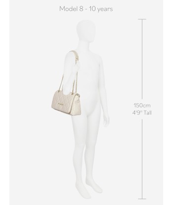 Valentino Girls Ocarina Flap Bag in Cream acheter en ligne