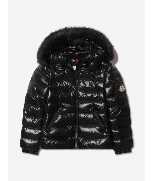 Moncler Enfant Girls Down Padded Bady Fur Jacket outlet