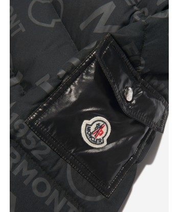 Moncler Enfant Boys Down Padded Orans Logo Jacket à prix réduit toute l'année