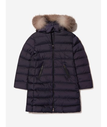 Moncler Enfant Girls Down Padded Abelle Long Coat vente chaude votre 