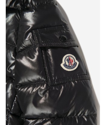 Moncler Enfant Girls Down Padded Bady Jacket in Black Voir les baskets