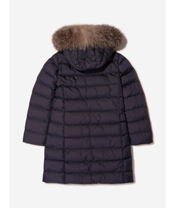 Moncler Enfant Girls Down Padded Abelle Long Coat vente chaude votre 