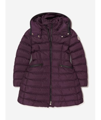 Moncler Enfant Girls Down Padded Charpal Long Coat Profitez des Offres !