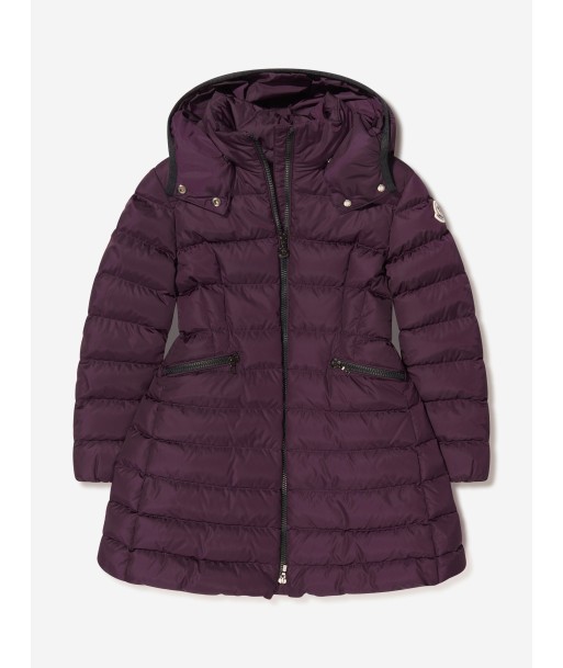 Moncler Enfant Girls Down Padded Charpal Long Coat Profitez des Offres !