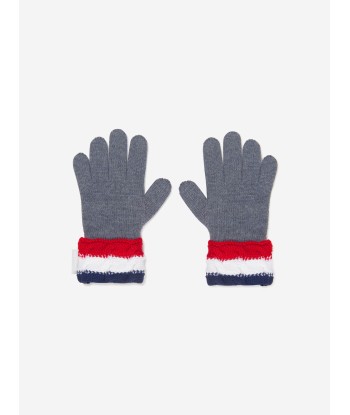 Moncler Enfant Boys Wool Knitted Gloves sur le site 