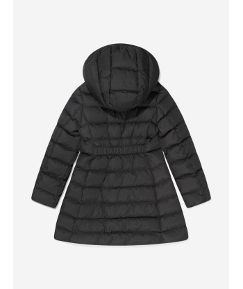 Moncler Enfant Girls Down Padded Charpal Long Coat outlet