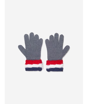 Moncler Enfant Boys Wool Knitted Gloves sur le site 